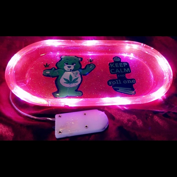 Keep calm & Roll one Light pink tray - Picture 1 of 2